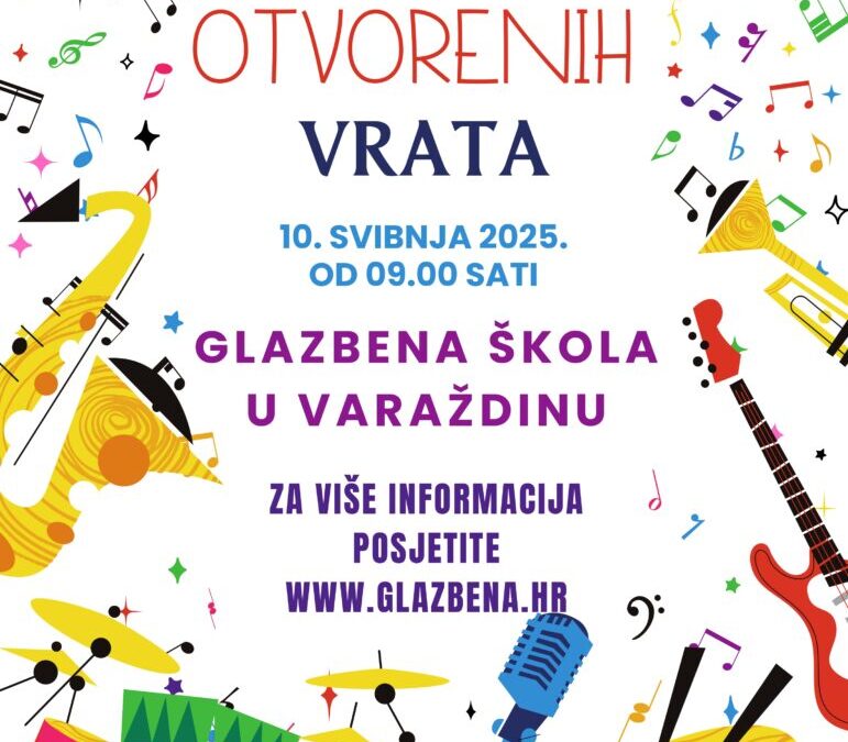 Dan otvorenih vrata Glazbene škole u Varaždinu