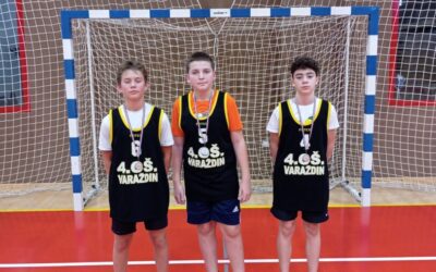 Osvojeno 2. mjesto na „Gradskom prvenstvu osnovnih škola u košarci 3×3“