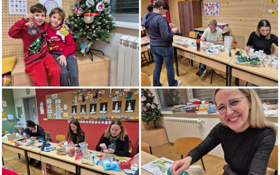 Božićna radionica 1.a razreda protekla je u pravom blagdanskom duhu!