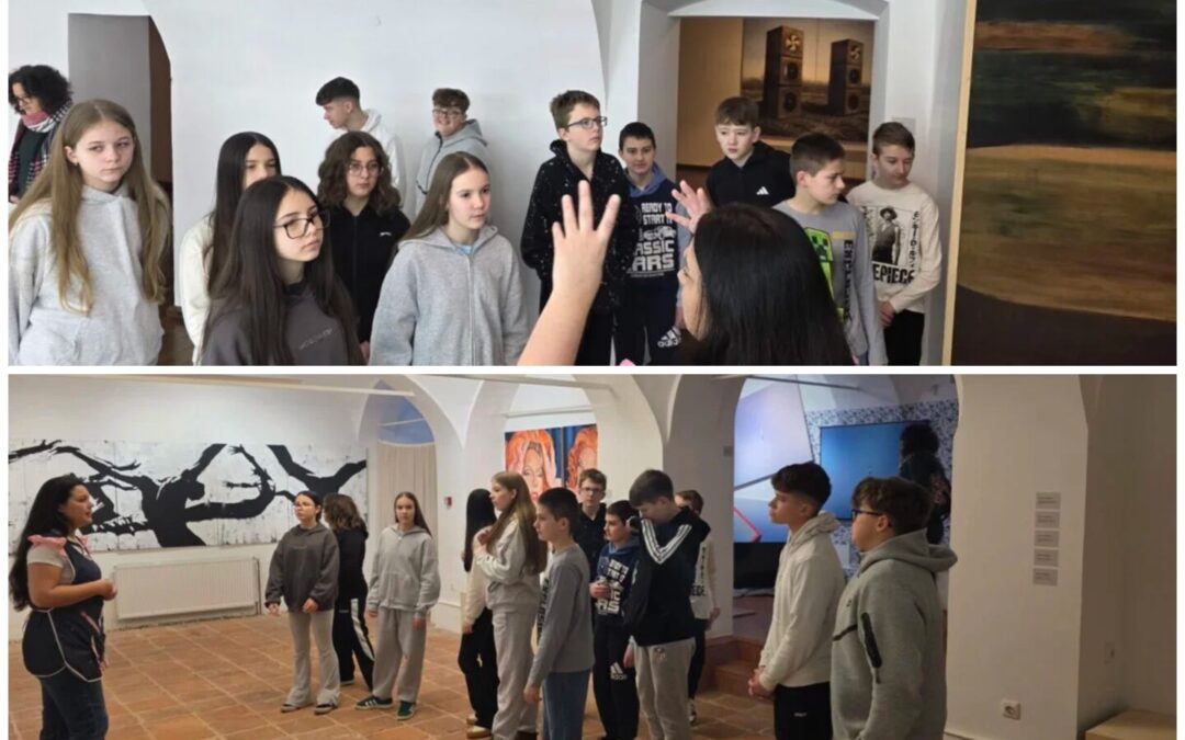 6.c posjetio izložbu 8. bijenale slikarstva te sudjelovao na radionici “Zemlja snova”