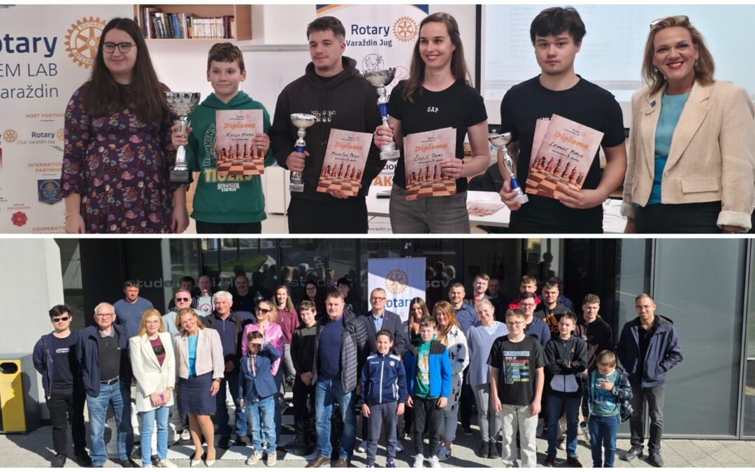 ODRŽAN 11. TURNIR U ŠAHU U ROTARY CLUB VARAŽDIN JUG