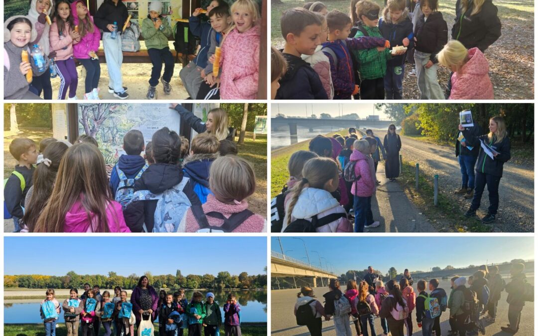 2.a na terenskoj nastavi “Škola uz rijeku”